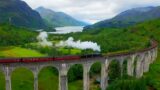The Beautiful Scottish Scenery On The Real Bridge To Hogwarts | Worlds Most Beautiful Railway