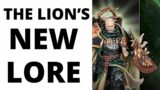 The Lion Makes CHANGES to the Dark Angels and Leads them to War – New Codex Lore for Lion El'Jonson