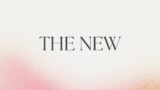 The New – By Pastor John Hiebert