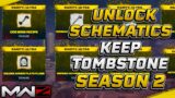 Tombstone Glitch UNLOCK SCHEMATICS and KEEP Tombstone Season 2 MW3 Zombies