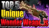 Top 5 Most Unique Wonder Weapons in Cod Zombies…