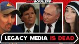 Tucker Carlson/Putin DESTROYS Main Stream Media, Will Wheaton Cries Over Elmo | Side Scrollers
