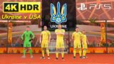 Ukraine v USA 5v5, Mars Base, Volta Street Football, EA Sports FC 24 Gameplay (PS5 UHD 4K 60FPS HDR)