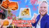 Valentine's Day at Disneyland! VERY Low Crowds | Great Food- NEW Fish Options For Lent | Nice Day!