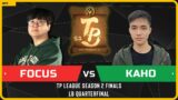 WC3 – [ORC] FoCuS vs Kaho [NE] – LB Quarterfinal – TP League Season 2 Finals