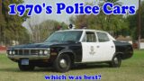Who made the best police car during the 1970's?