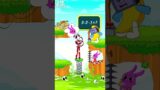 Who will Pass IQ Test of Banana Cat to rescue Baby Jax and get Treasure? | Funny Cartoon #shorts