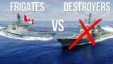 Why Only Frigates and NO Destroyers in Royal Canadian Navy?