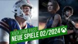Xbox Game Pass 02/24: Die neuen "gratis" Spiele im Februar 2024 | Xbox Cloud Gaming