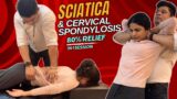 Young Lady WOWs After Just 1 Session of Dr. Ravi Treatment for Cervical Spondylosis & Sciatica Pain