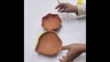 clay pot decoration series  #youtubeshorts
