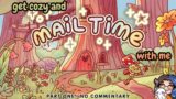 get cozy and play mail time with me! || no commentary just cozy vibes [part one]