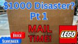 $1000 Disaster on Lego Minifigure Mail Time? I hope not! Pt 1 of 4