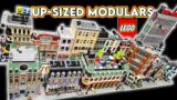10x Up-Sized LEGO Modular Buildings! Complete Overview