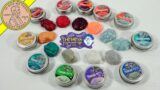 11 Crazy Aaron's Thinking Putty Comparison Video – Glow – Hypercolor – Aura – Treasure – Electric