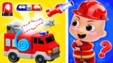 Fire Truck, Ambulance & Police Car To The Rescue + Stranger Danger Song! Nursery Rhymes & Kids Songs
