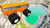 Cars & Buses vs Leap Of Death Jumps | BeamNG Drive 007