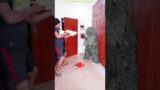 Funny prank try not to laugh ghillie suit troublemaker bushman chucky bhoot wala #shorts