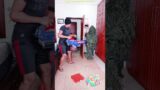 FUNNY VIDEO GHILLIE SUIT TROUBLEMAKER BUSHMAN PRANK try not to laugh panda  tiktok bhoot #realfools