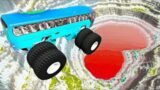 BeamNG drive – Leap Of Death Car Jumps & Falls Into Red water #6