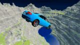 BeamNG.drive – Leap of Death Car Jumps & Falls Into Lava Pit #46
