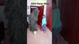 Funny prank try not to laugh ghillie suit troublemaker bushman anaconda snake bhoot wala #shorts