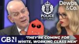 'If you're white, poor, and male, they're coming for you' | OUTRAGE over Police 'hate crime' advert