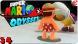 500 Moons, Finally! Mario Moons The Moon | Let's Play Super Mario Odyssey #34