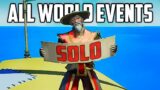 ALL World Events SOLO GUIDE (2024) | Sea of Thieves