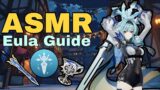 [ASMR] Genshin Impact Eula Character Guide! (F2P friendly)