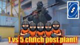 Against All Odds: Solo Clutch in CS2 – 1 vs 5!