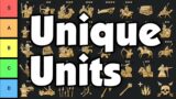 AoE4 Unique Unit Tier List 2024 (NEW Civs Included)