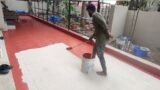 Apex Floor Guard  Asian paints Exterior Emulshion Terracotta colour code-0427 || How to mix&Apply