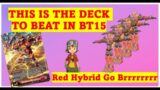 BDIF! Red Hybrid Deck Proflie Bt15 Tier ONE! Digimon tcg
