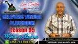 BVC L 95. “LEARNING TO AGGRESSIVELY POSSES WHAT GOD HAS GIVEN YOU” -PASTOR JOSEPH MUSAJJAWAZA