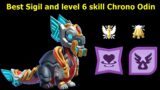 Best Sigil and level 6 skill Chrono Odin Dragon-Dragon mania Legends | Paper bag cake event