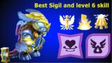 Best Sigil and level 6 skill Thor Dragon-Dragon mania Legends | 30k Score in Seasonal treasure Event