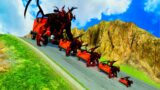 Big & Small Devil Monster vs DOWN OF DEATH in BeamNG.drive