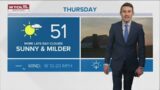 Bright sunshine Thursday; highs in low 50s | WTOL 11 Weather