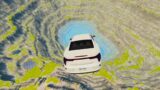 Cars vs Leap of Death Realistic Crashes BeamNG drive #130 | BeamNG