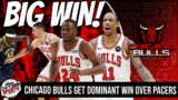 Chicago Bulls Get Dominant 26 Point Win Over Indiana Pacers
