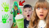 DO NOT DRINK the SHAMROCK SHAKE! **LEPRECHAUN is IN OUR HOUSE**