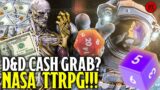 D&D's Dangerous New Cash Grab – NASA Releases a TTRPG?! – ANOTHER A.I. Art Scandal – Tabletop News