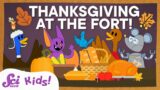 Dinner for Our Friends! | Thanksgiving Science | SciShow Kids Compilation