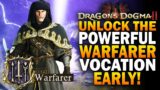 Dragons Dogma 2 – Unlock Warfarer EARLY! The BEST Vocation