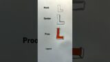 Draw letter L in different time