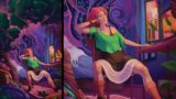 DreamScape – illustration Process – 25x Timelapse