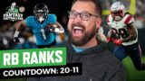 Early RB Rankings Countdown: 20-11 + Spurts & Bunches | Fantasy Football 2023 – Ep. 1393