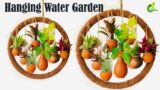 Easy Diy Hanging Water Garden With Terracotta Pots – Grow Multiple Plants At Home! ORGANIC GARDEN