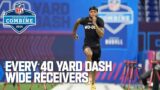 Every Wide Receiver's 40 Yard Dash!